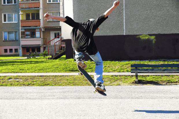 Skateboarder