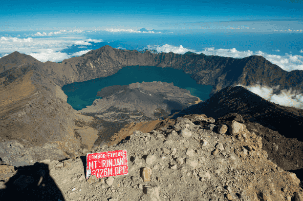 Letak Gunung Rinjani
